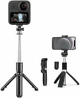 Bastão Tripé para Celular 360° Dobrável 3 em 1 – Pau de Selfie Bluetooth com Controle Remoto, Suporte Estável e Ajustável para Fotos e Vídeos