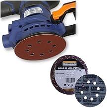 Kit 10 Disco de Lixa Ferro 125mm Grão 40 - Starfer