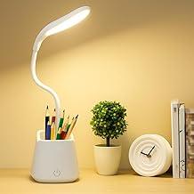 Luminária de Mesa Ajustável - Lâmpada de Mesa Recarregável para Estudo - Luminária USB - Luz de Escrivaninha para Leitura, Estudo e Home Office - Shop100