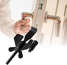 Trava Porta Para Hotel Pousada AirBnb Portátil Com Regulagem Sua Segurança Em Primeiro Lugar