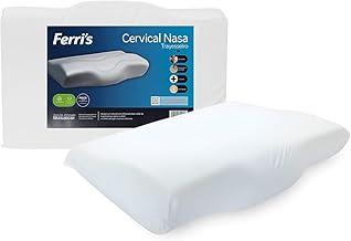 Travesseiro Nasa Cervical Ortopédico Master Comfort 50x70-13cm de Altura – Espuma Viscoelástica com Memória, Suporte Ortopédico, Alívio de Pressão, Ideal para Coluna e Conforto Cervical