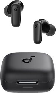 soundcore P30i da Anker, Fone de Ouvido Bluetooth 5.4 com Cancelamento de Ruído Adaptativo, Graves Poderosos, 45H de Reprodução, Estojo 2-em-1 com Suporte para Celular, IP54, Fone sem fio TWS, Preto