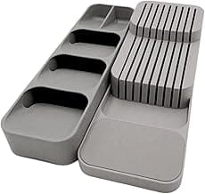 Kit Organizadores De Facas E Talheres Divisórias Para Gaveta