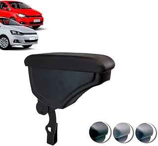 Apoio de Braço Encosto VW Fox Crossfox E Spacefox Ano 2003 Até 2017 Couro (Preto C/Linha Preta)