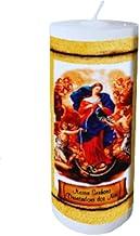 Vela 7 Dias Nossa Senhora Desatadora dos Nós 278g | Votiva | Com Oração Personalizada no Rótulo | Qualidade Velas Estrela