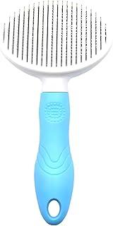 Escova Rasqueadeira Automática Premium Para Pets Cães e Gatos Remove Tira Pelos Com Facilidade Conforto e Eficiência Ideal Para Todas As Raças Sem Dor ou Desconforto Escovação Suave e Rápida