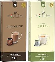 Cápsulas Compativeis Nespresso Chocolate Brulee Café Italle 20 Unid