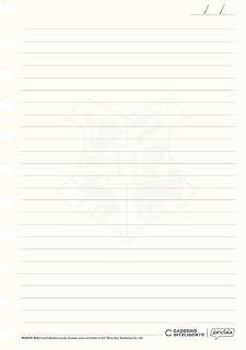 Refil para Caderno Inteligente, Grande, Harry Potter, 200x275 mm, 90g, 50 Folhas