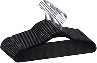 Kit 50 Cabides de Veludo 360° Antideslizante Kit Cabide para Roupas Camiseta Calça