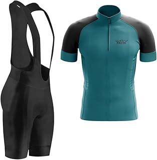 Roupa Para Ciclismo Conjunto Masculino Camisa e Bretelle Gel