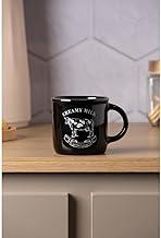 LYOR - Caneca Creamy Milk 180ml Preta Cerâmica