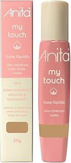 Base Líquida Matte Anita - Alta Cobertura, Longa Duração e Leve - Foundation Maquiagem Cor 06