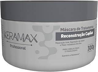 MÁSCARA DE TRATAMENTO KERAMAX RECONSTRUÇÃO CAPILAR 300G