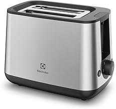 Torradeira tostador Electrolux 8 niveis de tostagem função descongelar reaquecer cancelar bandeja coletora migalhas botões luminosos ETS25 inox 220v