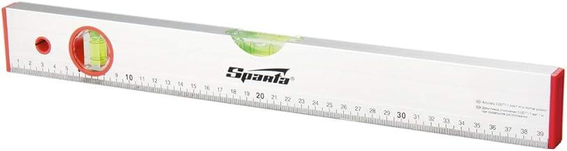 Sparta Nivel De Aluminio 16 400 Mm 2 Bolhas Escala Graduada