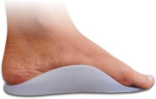 Palmilha Siligel com Arco Terapêutico Adulto, Ortho Pauher, Translucido, 33/34