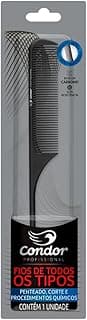 Condor Pente Profissional Em Carbono E Antiestático Preto Pequeno com 18.09% de desconto por R$ 27,90 na amazon