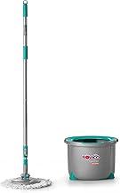 Noviça - Mop Twister Lava e Secao com Balde de 13 Litros, Cesto Centrífuga com Sistema Antirespingo e Esfregão de Microfibra com Cabo, Bettanin