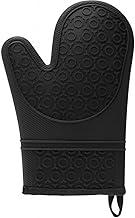 Luva de Silicone Térmica Resistência Suporta calor até 220°C Forro Interno Macio À Prova de Calor Antiderrapante e Impermeável Luva Para Forno e Fogão Premium Segurança e Conforto FONSES (PRETO)