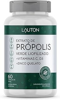 Extrato De Própolis Verde + Zinco + C + D3 Cps - Lauton (Embalagem pode ter variações)