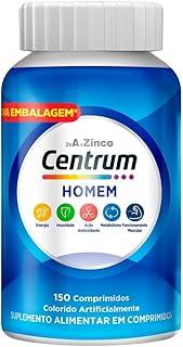 Centrum Homem Multivitaminico Diário com Magnésio, Vitamina D e Vitamina B12, 150 Comprimidos
