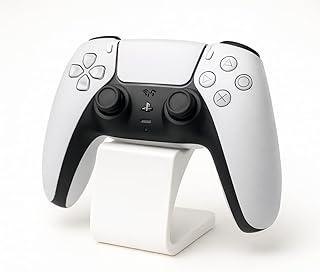 Suporte Universal para Controle de Jogos, Base de Mesa Decorativa em Plástico, Gamer, Ps5, Ps4, Xbox, Pc, Notebook, Nintendo Switch, Joystick, Manete, Videogame, Console (Branco)