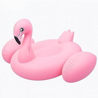 Boia Inflável Gigante Cisne Rosa 192x180x115cm Swan Float para Piscina Adultos e Adolescentes Resistente Divertida e Confortável Luma Festas