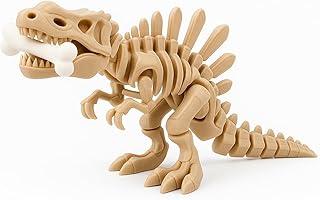 Dinossauros Articulados Toy Art, Miniaturas e Figuras Dino 3D Colecionáveis, Brinquedos, Peças Lúdicas Decorativas, Vários Modelos, Criaturas Pré-Históricas (Espinhossauro)