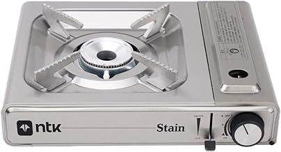 NTK, Fogareiro Stain em Aço Inox com Ignição Automática e Flex Fuel