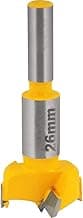 Vonder, Fresa Com Dentes Para Dobradiça, 26 Mm, Com 2 Dentes.