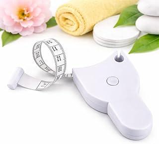 Fita Métrica Corporal Retrátil 1,5m Botão Trava e Destrava Slot Para Marcação de Medida Facil de usar