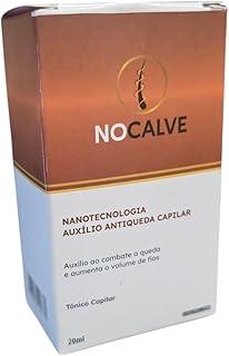 Nocalve Tônico Capilar Antiqueda com Nanotecnologia, 20ml, Auxílio para Volume dos Fios