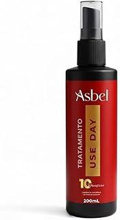Spray Tratamento Capilar Asbel Uso Day 10 Benefícios 200ml – Protetor Térmico, Brilho e Selamento de Cutículas – Com Óleo de Coco e Vinagre de Maçã