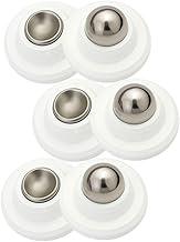 Kit 3 Pares Batedor Magnético Imã Porta Trava Adesivo Parafuso Buchas NilosDecor (Branco)