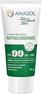 Anasol Protetor Solar Facial Antioleosidade Todo Santo Dia FPS99 40g com 13.97% de desconto por R$ 45,40 na amazon