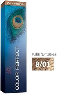 Tintura Permanente 60 ml 8.01 Louro Cinza Natural Acinzentado Unit, Color Perfect