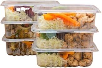 10 Embalagem Descartável Marmita Freezer Micro Ondas 400ml