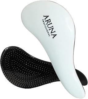 Escova Mágica de Cabelo - Circulação Sanguínea do Couro Cabeludo e Ação Anti-frizz - Escove seus Cabelos sem Quebrar e Danificar os Fios (Branca)