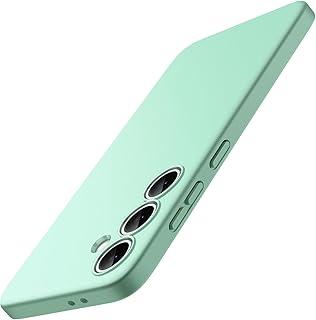 JETech Capa Ajuste Fino para Samsung Galaxy S24 FE, Case Capinha de Telefone Fina e Flexível em TPU Macio e à Prova de Choque com Acabamento Fosco (Menta Verde)