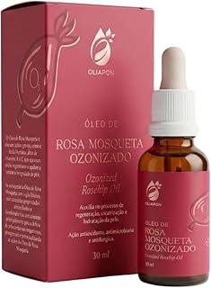 Óleo de Rosa Mosqueta Ozonizado 30ml Oliapon - Hidratação, Regeneração e Antioxidante Natural para Cuidados com a Pele