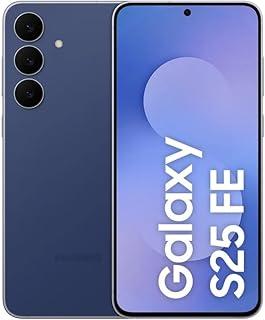 Celular Samsung Galaxy S25 FE 5G, 128GB, 8GB, Câmera Tripla - Azul Marinho