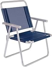 Mor - Cadeira Oversize Alumínio Azul com 42.12% de desconto por R$ 214,11 na amazon