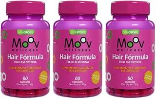 3 Hair Fórmula Vitamina Antiqueda Crescimento Saúde Cabelos