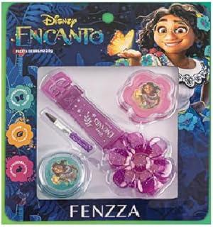 Kit Maquiagem Infantil Disney Encanto FENZZA - Presente Menina Teen Lavável, Ref DIS046