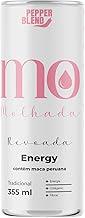 Energético Funcional Revoada Mo Molhada 355ml Sabor Guaraná, Colágeno, Maca Peruana e Vitaminas Pepper Blend