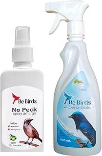 Kit Pássaro - 1 Limpa Gaiolas + 1 Spray Amargo Pássaros