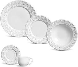 Porto Brasil Aparelho de Jantar 30 Peças Madeleine Branco