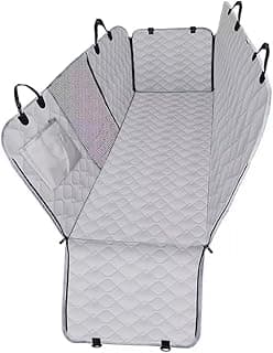 Capa Protetora Impermeável para Banco Traseiro de Carro MADOG Tamanho Universal, Protege contra Pelos, Sujeira e Acidentes, Fácil de Limpar e Instalar, Ideal para Viagens (cor: Cinza)