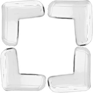 LYOR - Conjunto 4 Protetores para Canto de Mesa de PVC 3cm x 3cm x 1,5cm