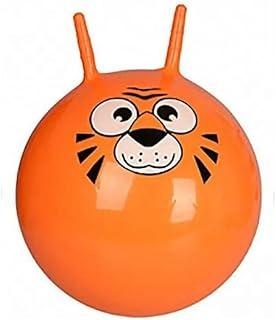 Bola Pula Pula Inflável Infantil com Alça – Brinquedo Educativo e Seguro para Coordenação Motora e Equilíbrio (Laranja, Grande)